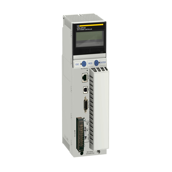 140CPU67861 New Modicon Unity Hot Standby Processor with Single Mode Ethernet